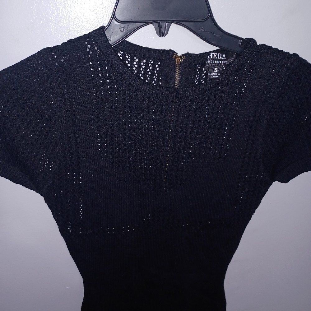 Hera Collection- Black - 1 Piece - Short Jumpsuit- W Sz Small - Picture 4 of 8